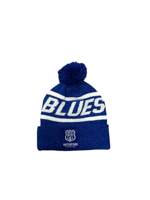 Blue Bobble Hat