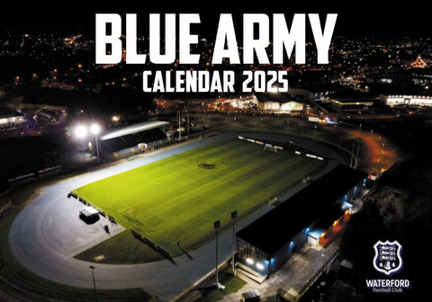 Blue Army Calendar 2025