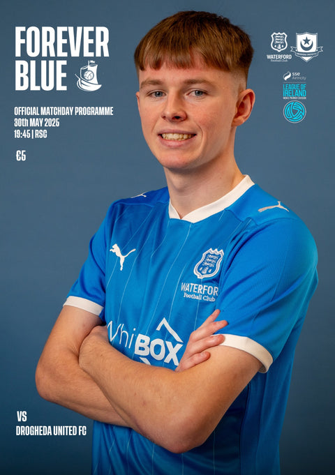 Waterford F.C Programme v Drogheda United