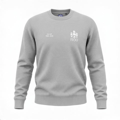 FAI Cup Sweatshirt Grey