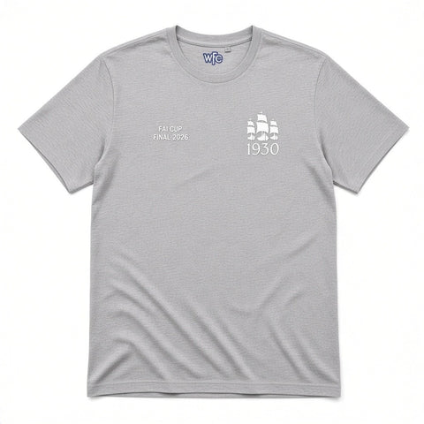 FAI Cup T-Shirt Grey