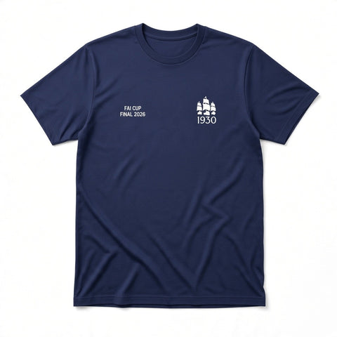 FAI Cup T-Shirt Navy (Kids)