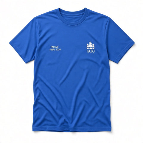 FAI Cup T-Shirt Blue (Kids)