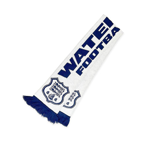Forever Blue Scarf - White