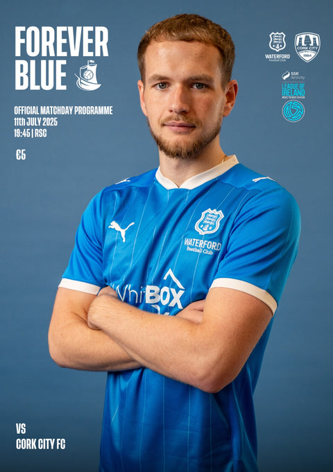 Waterford F.C Programme v Cork City