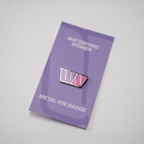 Waterford Women - Pin Badge - Pink/Purple